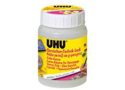 Εικόνα της ΚΟΛΛΑ UHU GLUE VARNISH 150ml 47435