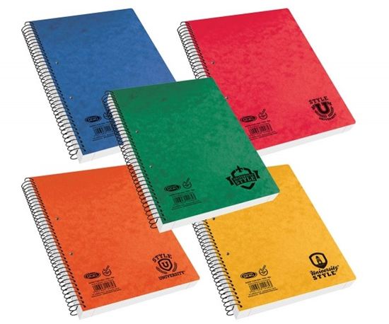 Εικόνα από ΤΕΤΡΑΔΙΟ ΣΠΙΡΑΛ SKAG UNIVERSITY STYLE 4 ΘΕΜΑΤΩΝ Α4 - 2302