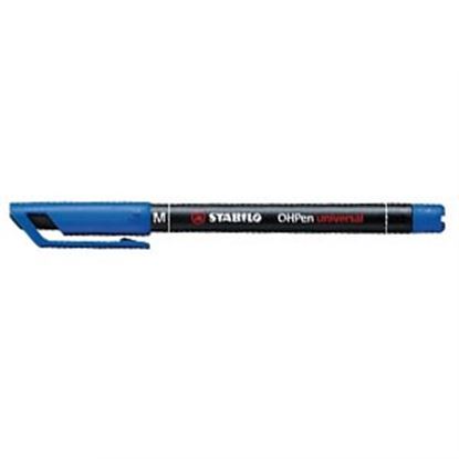 Εικόνα της ΜΑΡΚΑΔΟΡΟΣ ΑΝΕΞΙΤΗΛΟΣ STABILO OHPEN 843/41 ΜΠΛΕ Μ