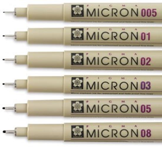 Εικόνα από ΜΑΡΚΑΔΟΡΟΣ ΣΧΕΔΙΟΥ SAKURA PIGMA MICRON0.1 ΜΠΛΕ