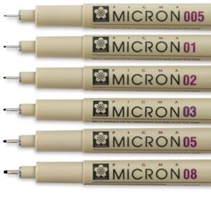 Εικόνα της ΜΑΡΚΑΔΟΡΟΣ ΣΧΕΔΙΟΥ SAKURA PIGMA MICRON0.3 ΚΟΚΚΙΝΟΣ