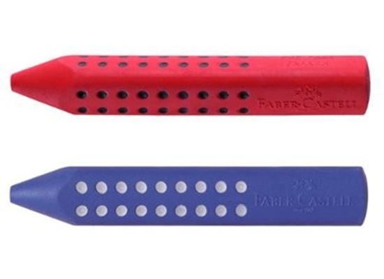 Εικόνα από ΓΟΜΑ FABER CASTELL GRIP 2001 ERASER 187101 ΚΟΚΚΙΝΗ/ΜΠΛΕ