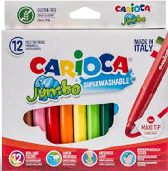 Εικόνα από ΜΑΡΚΑΔΟΡΟΙ CARIOCA JUMBO 12 ΧΡΩΜΑΤΩΝ 40569
