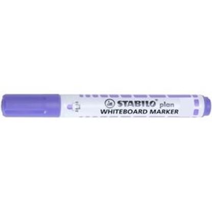 Εικόνα της ΜΑΡΚΑΔΟΡΟΣ ΑΣΠΡΟΠΙΝΑΚΑ STABILO WHITEBOARD MARKER ΜΩΒ
