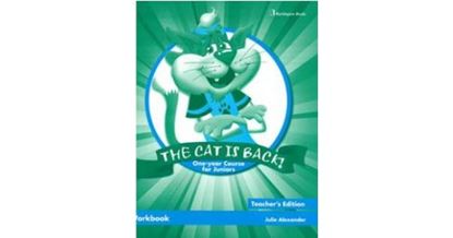 Εικόνα της THE CAT IS BACK JUNIOR A & B (ONE YEAR) WORKBOOK TEACHER'S