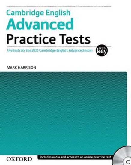 Εικόνα από CAMBRIDGE ENGLISH ADVANCED PRACTICE TESTS (+ KEY + CD) N/E