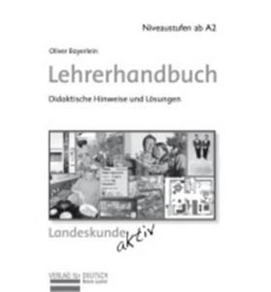 Εικόνα της LANDESKUNDE AKTIV LEHRERHANDBUCH