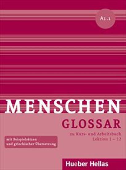 Εικόνα από MENSCHEN A1.1 GLOSSAR