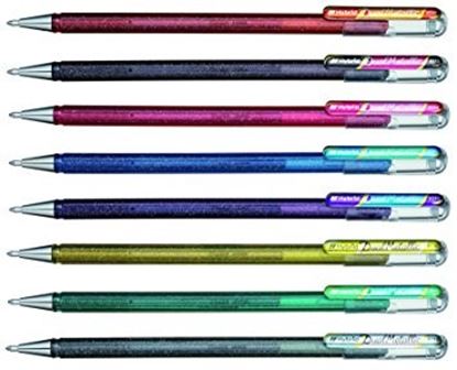 Εικόνα της ΣΤΥΛΟ PENTEL GEL DUAL METALLIC K110-DXX ΧΡΥΣΟ SLICCI