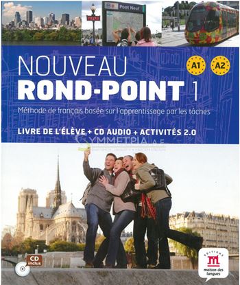 Εικόνα της NOUVEAU ROND POINT 1 ELEVE (+CD) (A1-A2)