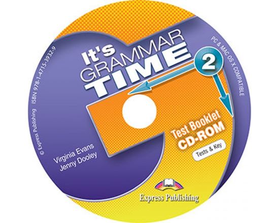 Εικόνα από IT 'S GRAMMAR TIME 2 - TEST BOOKLET CD-ROM