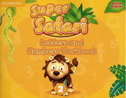 Εικόνα της SUPER SAFARI LETTERS 2 AND NUMBERS WORKBOOK