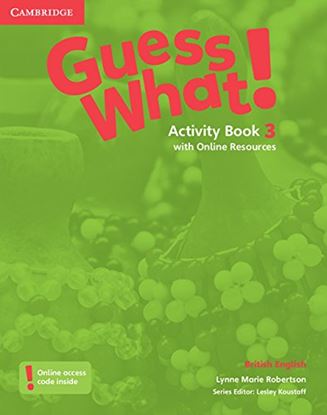 Εικόνα της GUESS WHAT! 3 ACTIVITY BOOK (+ ONLINE RESOURCES)