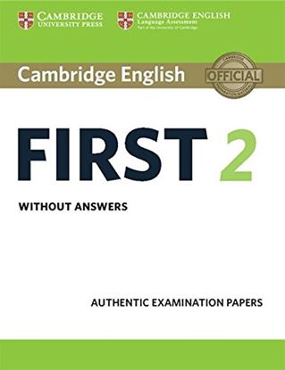 Εικόνα της CAMBRIDGE ENGLISH FIRST 2 SB WITHOUT ANSWERS