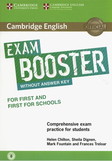 Εικόνα από CAMBRIDGE ENGLISH EXAM BOOSTER FIRST + FIRST FOR SCHOOLS (+ AUDIO) (+ AUDIO)