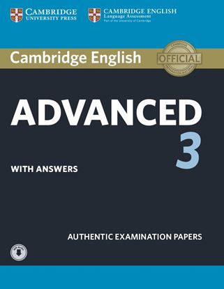 Εικόνα της CAMBRIDGE ENGLISH ADVANCED 3 STUDENT'S BOOK WITH ANSWERS