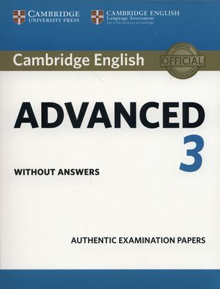 Εικόνα της CAMBRIDGE ENGLISH ADVANCED 3 SB WITHOUT ANSWERS