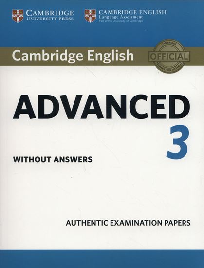 Εικόνα από CAMBRIDGE ENGLISH ADVANCED 3 SB WITHOUT ANSWERS
