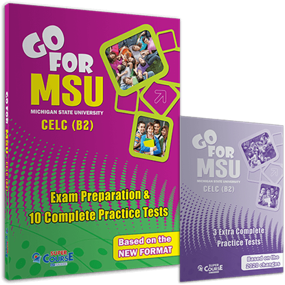 Εικόνα της GO FOR MSU CELC B2 10 COMPLETE PRACTICE TESTS