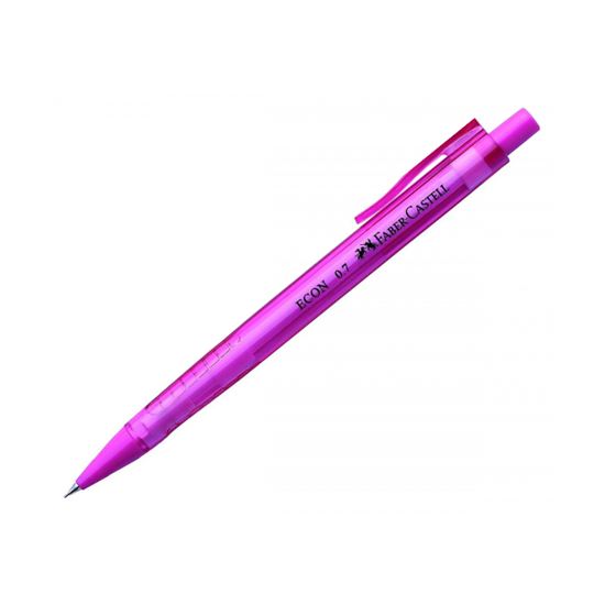 Εικόνα από ΜΗΧΑΝΙΚΟ ΜΟΛΥΒΙ FABER CASTELL 134201 ECON 0.7 ΡΟΖ