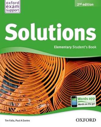 Εικόνα της SOLUTIONS ELEMENTARY SB 2ND ED