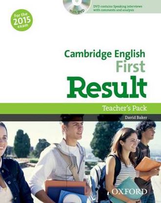 Εικόνα της CAMBRIDGE ENGLISH FIRST RESULT TEACHER'S (+ DVD) N/E