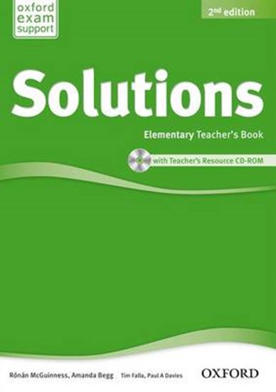 Εικόνα από SOLUTIONS ELEMENTARY TEACHER'S (+ CD-ROM) 2ND ED