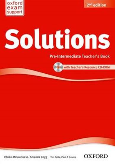 Εικόνα από SOLUTIONS PRE-INTERMEDIATE TEACHER'S (+ CD-ROM) 2ND ED