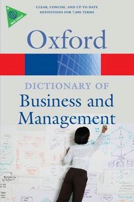 Εικόνα της OXFORD DICTIONARIES : BUSINESS AND MANAGEMENT  PB B