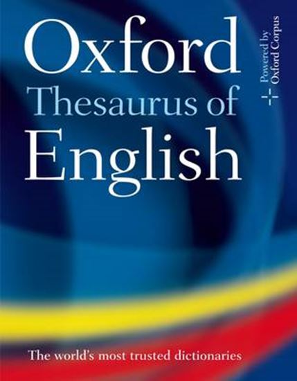 Εικόνα από OXFORD THESAURUS OF ENGLISH HC