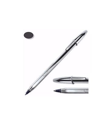 Εικόνα της ΣΤΥΛΟ BIC CRISTAL SHINE SILVER  1.0mm ΜΑΥΡΟ