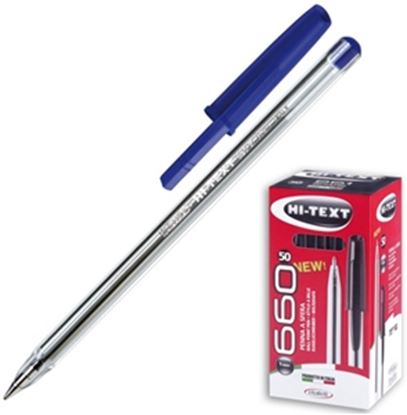 Εικόνα της ΣΤΥΛΟ HI-TEXT 660 BallPoint 1,00mm μπλε χρώμα