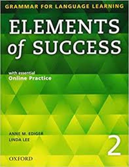 Εικόνα από ELEMENTS OF SUCCESS 2 SB (+ ESSENTIAL ONLINE PRACTICE)