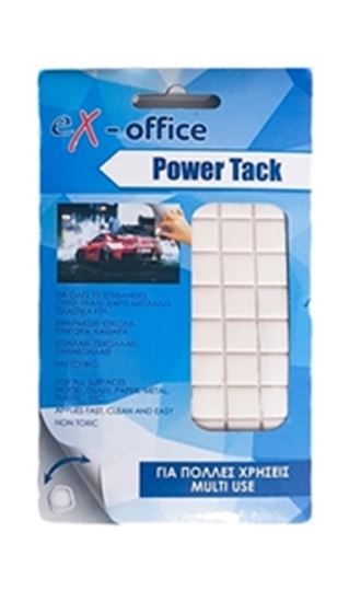 Εικόνα από ΠΛΑΣΤΕΛΙΝΗ EX-OFFICE TACK 50GM WHITE 402407