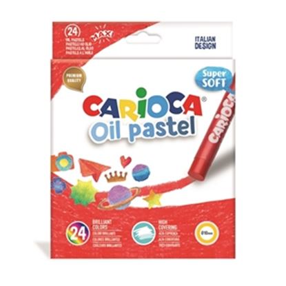 Εικόνα της ΠΑΣΤΕΛ CARIOCA OIL PASTEL/24 SUPER SOFT 43278