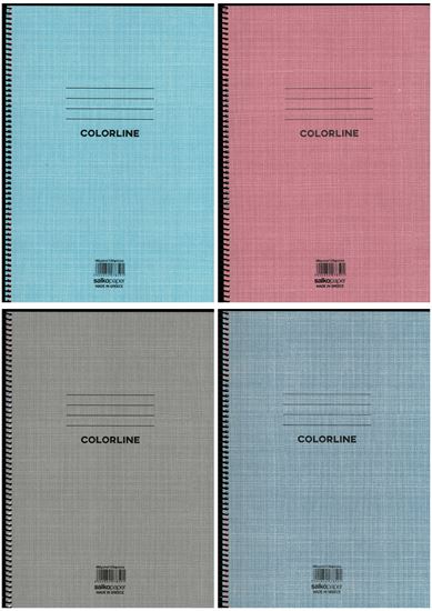 Εικόνα από ΤΕΤΡΑΔΙΟ ΣΠΙΡΑΛ SALKO COLORLINE 4Θ Α4 7859