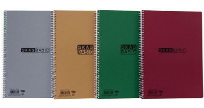 Εικόνα της ΤΕΤΡΑΔΙΟ ΣΠΙΡΑΛ SKAG BASIC 3 ΘΕΜΑΤΩΝ Α4 - 8013