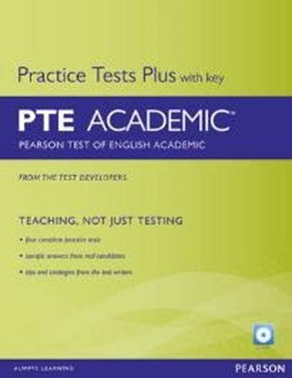 Εικόνα από PTE ACADEMIC PLUS PRACTICE TESTS ( + KEY + CD-ROM)