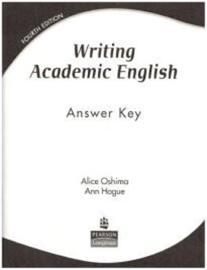 Εικόνα από WRITING ACADEMIC ENGLISH ANSWER KEY 4TH ED