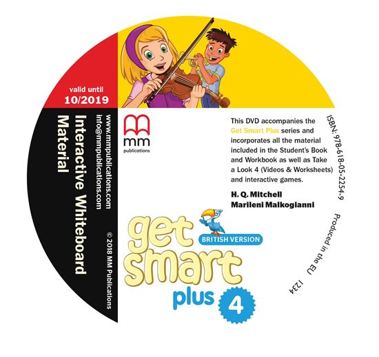 Εικόνα από DVD GET SMART PLUS 4 Interactive Whiteboard Material PACK