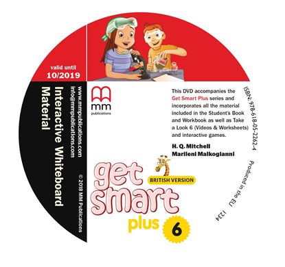 Εικόνα της DVD GET SMART PLUS 6 Interactive Whiteboard Material PACK