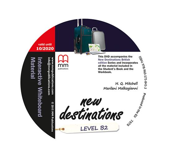 Εικόνα από DVD NEW DESTINATIONS B2 Interactive Whiteboard Material PACK
