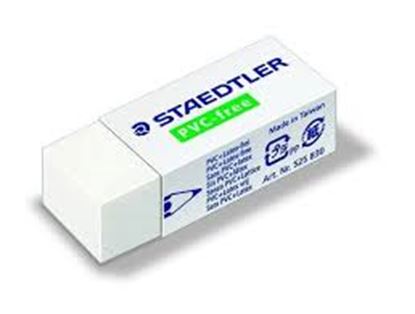 Εικόνα της ΓΟΜΑ STAEDTLER PVC - FREE ΛΕΥΚΗ ΜΙΚΡΗ 525B30 