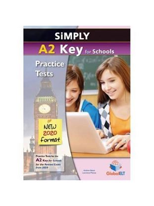 Εικόνα της SIMPLY A2 KEY FOR SCHOOLS PRACTICE TESTS SB NEW 2020 FORMAT