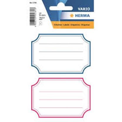 Εικόνα της ΕΤΙΚΕΤΕΣ VARIO/ ΚΟΚΚΙΝΟ - ΜΠΛΕ