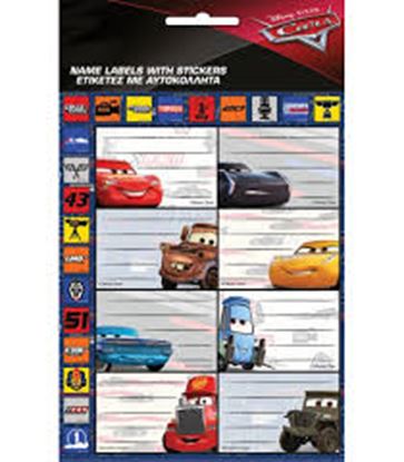 Εικόνα της ΕΤΙΚΕΤΑ HOT STAMPING CARS GIM 772-16649 2ΤΜΧ