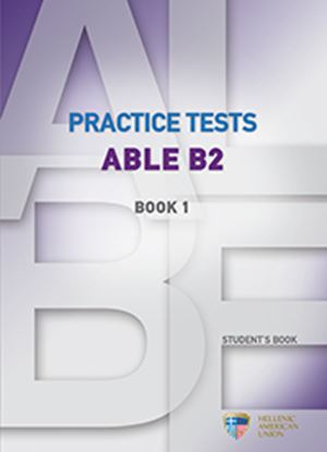 Εικόνα της PRACTICE TESTS ABLE B2 BOOK 1 STUDENT'S BOOK