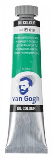 Εικόνα από ΤΕΜΠΕΡΑ PERMANENT GREEN DEEP TALENS VAN GOGH 20ML 619 