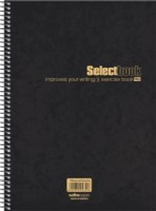 Εικόνα της ΤΕΤΡΑΔΙΟ ΣΠΙΡΑΛ SALKO SELECT BLACK 4 ΘΕΜΑΤΩΝ Β5 - 2572