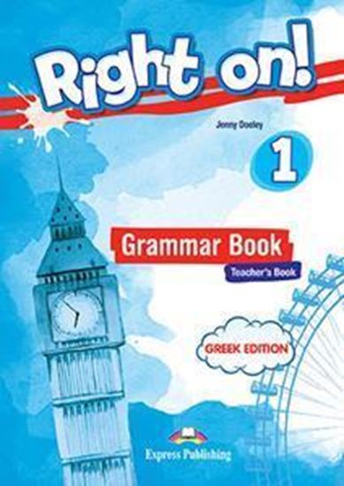 Εικόνα από RIGHT ON! 1 - GRAMMAR BOOK (TEACHER'S WITH DIGIBOOKS) (GR)